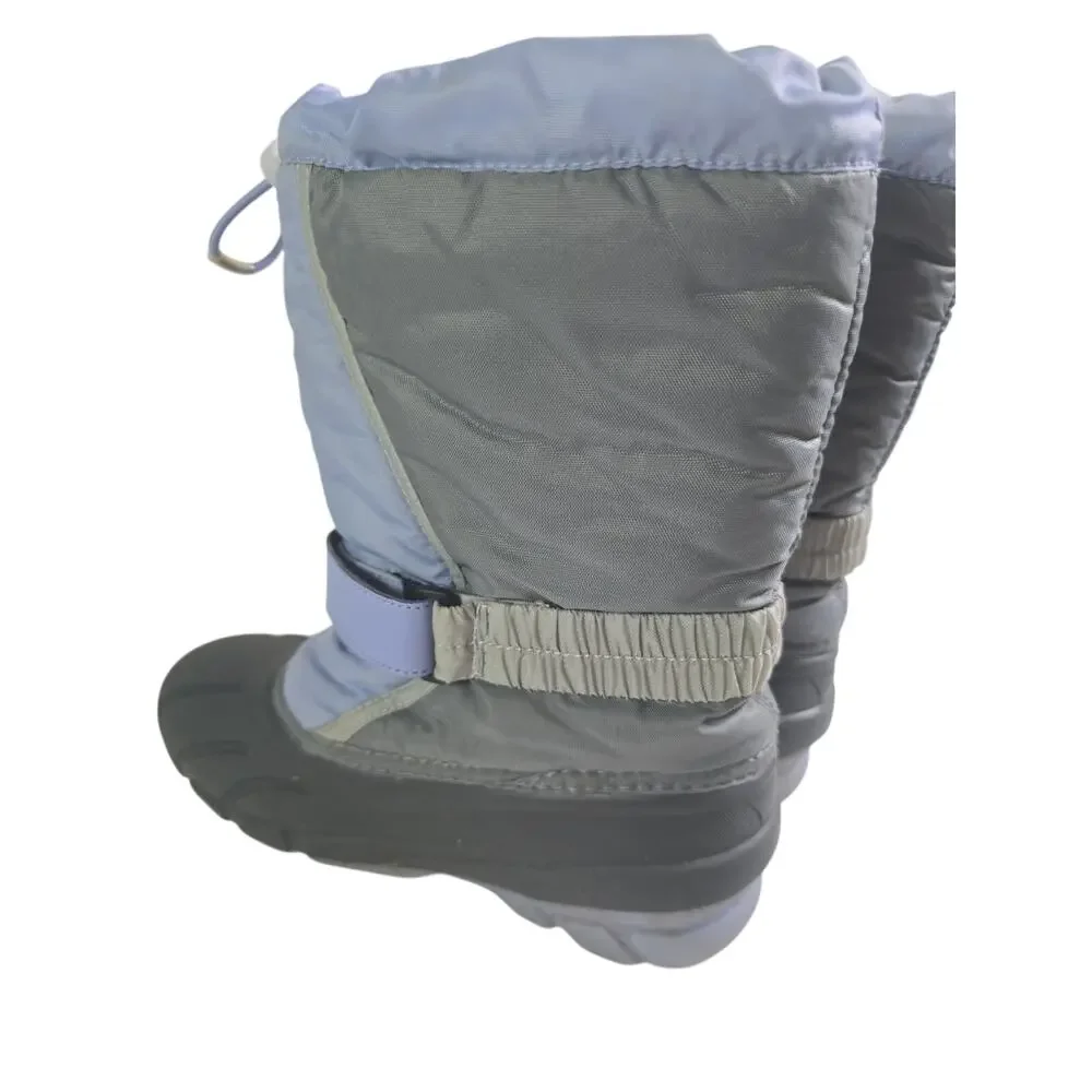 Sorel Flurry TP Girls 4 Blue Waterproof Insulated Winter Snow Ski Boots 1810-540